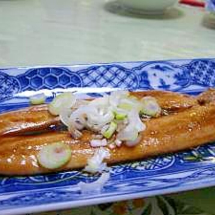 鰻蒲焼きのたれで作る♪さんまの蒲焼き